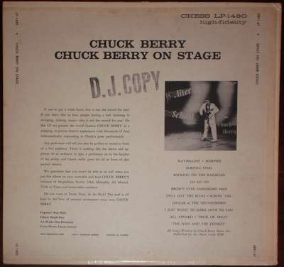 Chuck Berry: On Stage - DJ copy