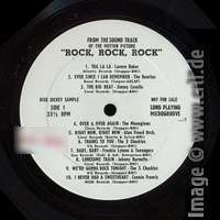 Rock, Rock, Rock - Disc Jockey Sample LP A