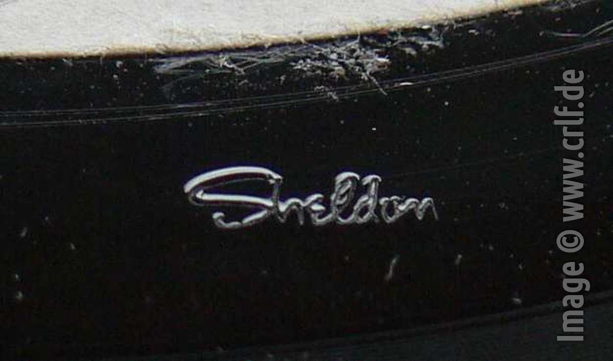 Sheldon stamp in dead wax area
