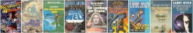 Diverse deutschsprachige Niven-Bücher