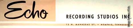 Echo Recording Studios, letterhead