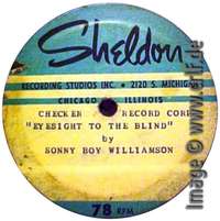 Sheldon Recording Studios acetate